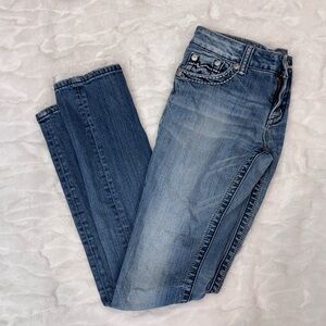 Y2K Miss Me Low Rise Skinny Jeans Size 28